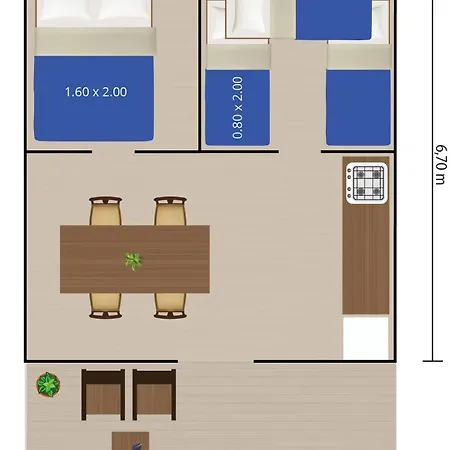 Campingplads Easyatent Safari Tents Bijela Uvala *