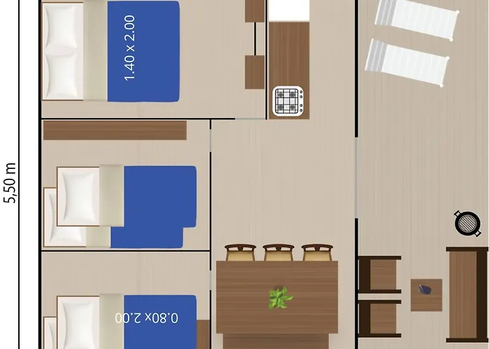 Kemping Easyatent Safari Tents Bijela Uvala *